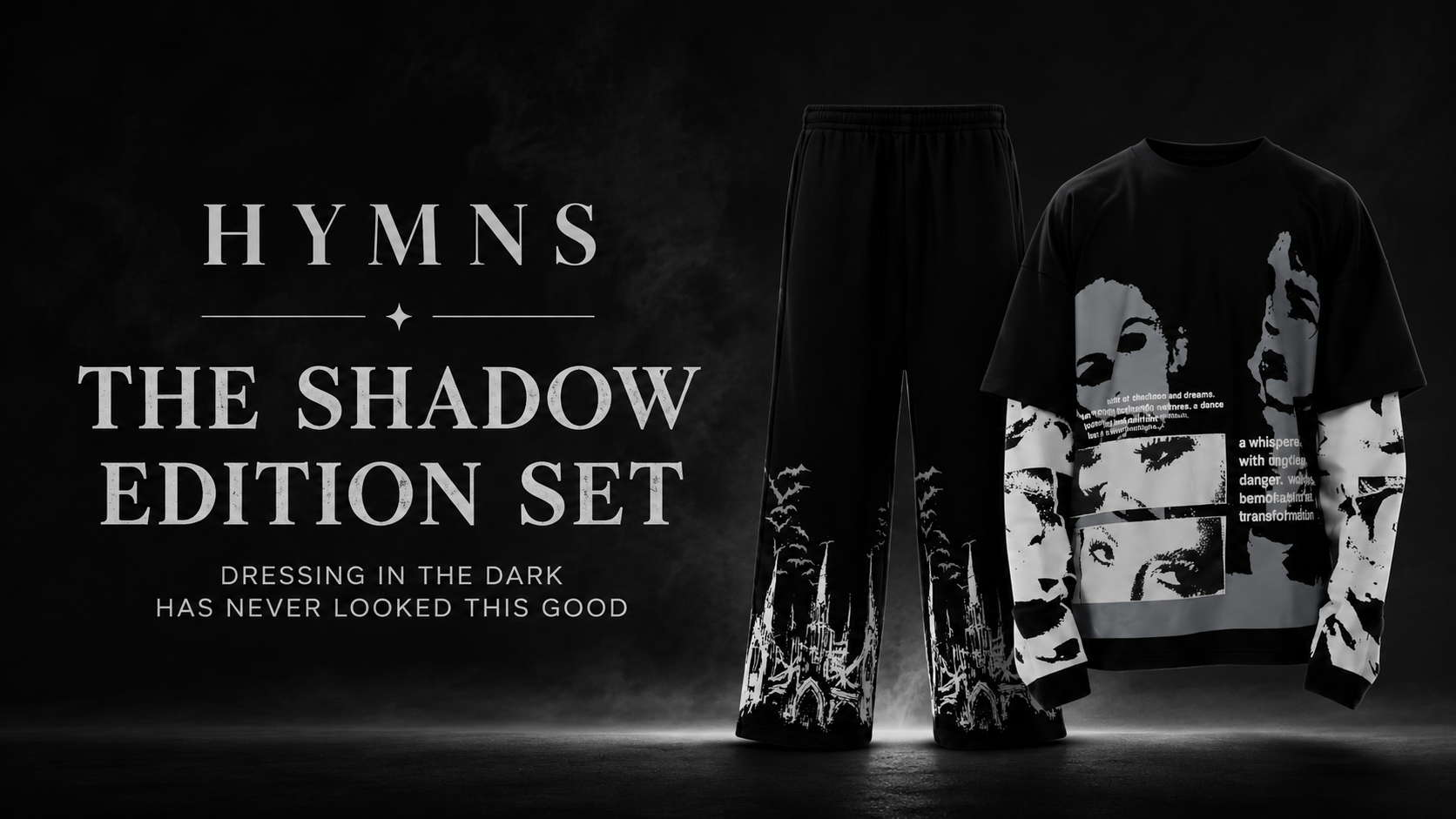 The Shadow Edition Set: Dressing in the Dark Has Never Looked This Good